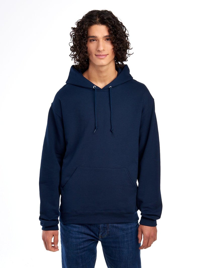 Jerzees --Men's NuBlend -Fleece -Sweatshirts & - -Hoodies, Hoodie-Navy, Small - Image 1